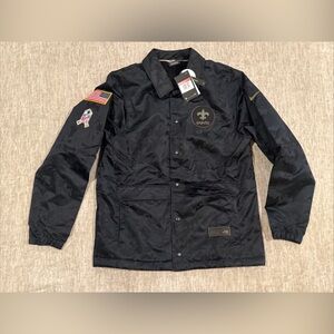 New Orleans Saints Nike Salute To Service Digital Camo Jacket Men’s Size Large